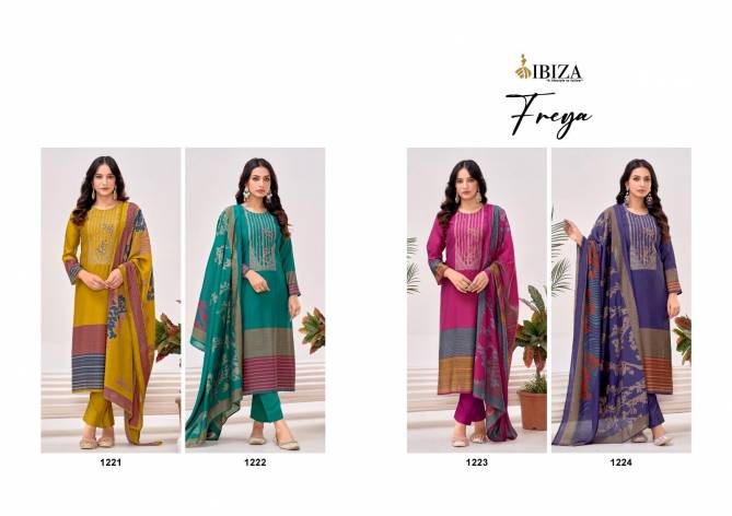 Freya By Ibiza Viscose Pashmina Printed Dress Material Wholesale Shop in Surat